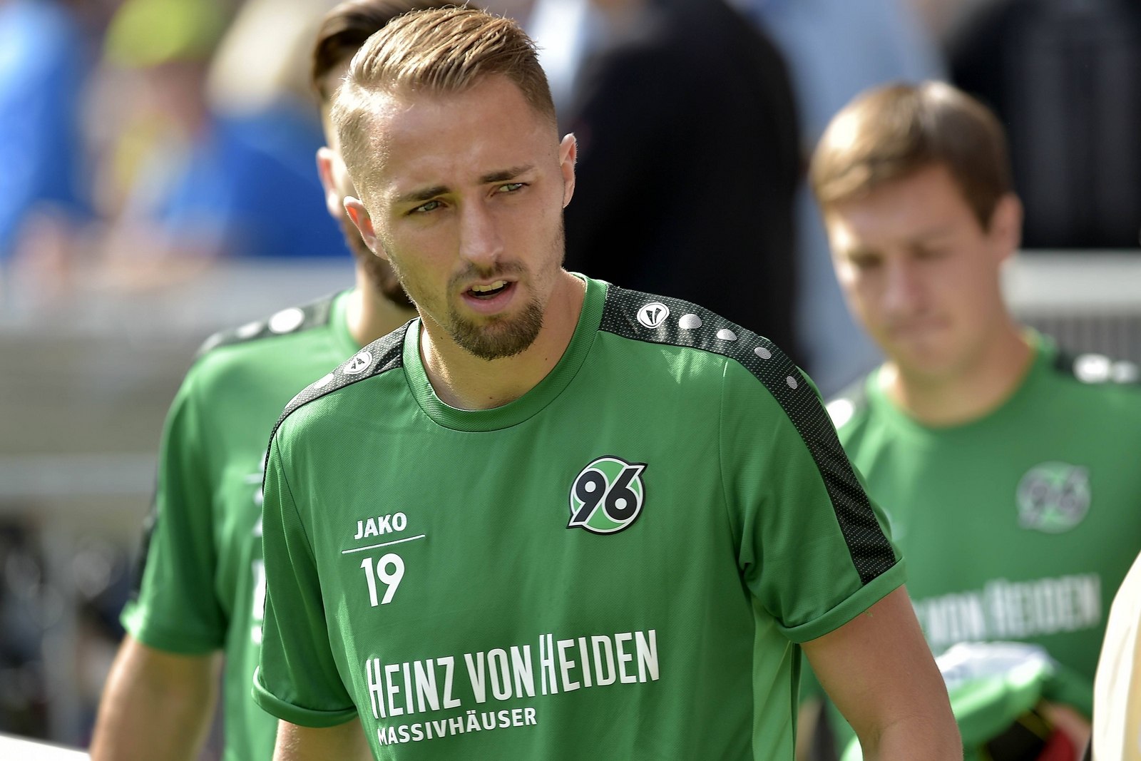 Hübner Hannover 2. Bundesliga Florian Hübner, Innenverteidiger von Hannover 96.