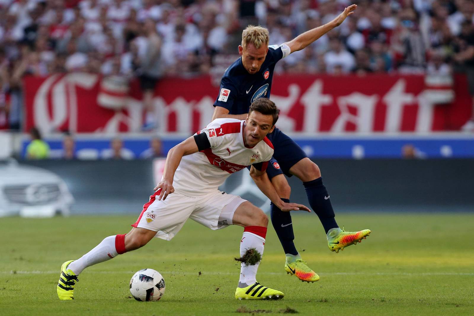 Christian Gentner, Marc Schnatterer, 1. FC Heidenheim, VfB Stuttgart, 2. Bundesliga Christian Gentner, Marc Schnatterer