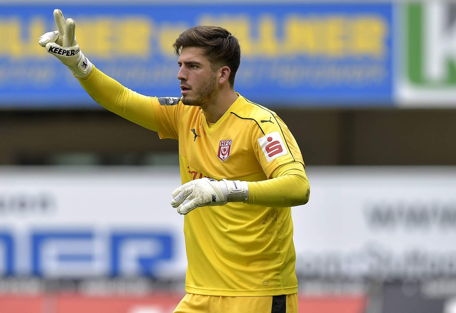 bredlow halle 3.liga Fabian Bredlow vom Halleschen FC
