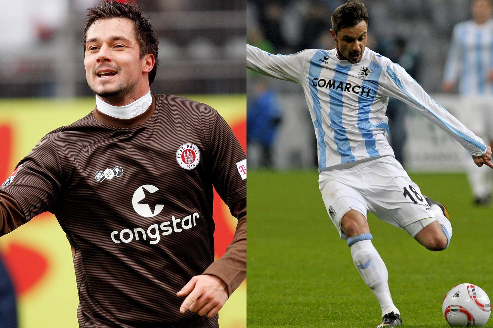 Ludwig St.Pauli 1860 München 2.Bundesliga Alexander Ludwig während seiner Zeit auf St. Pauli und bei den Löwen.