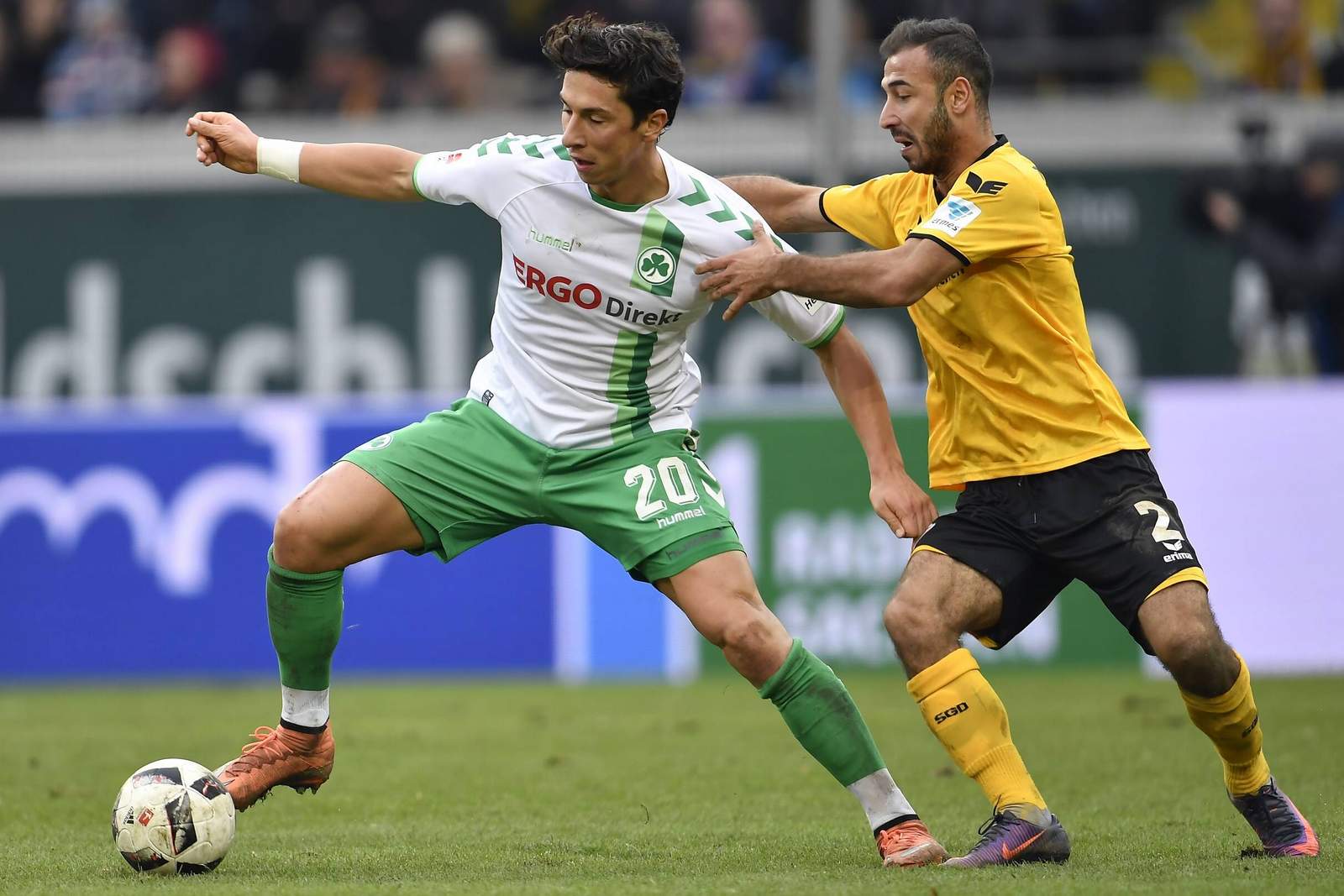 Robert Zulj, SpVgg Greuther Fürth, 2. Bundesliga Setzt sich Zulj gegen Gogia durch? Jetzt auf Fürth gegen Dynamo Dresden wetten