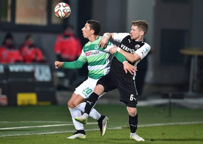 Gewinnt Zulj seinen Zweikampf wieder? etzt Vorschau auf Sandhausen gegen Fürth lesen