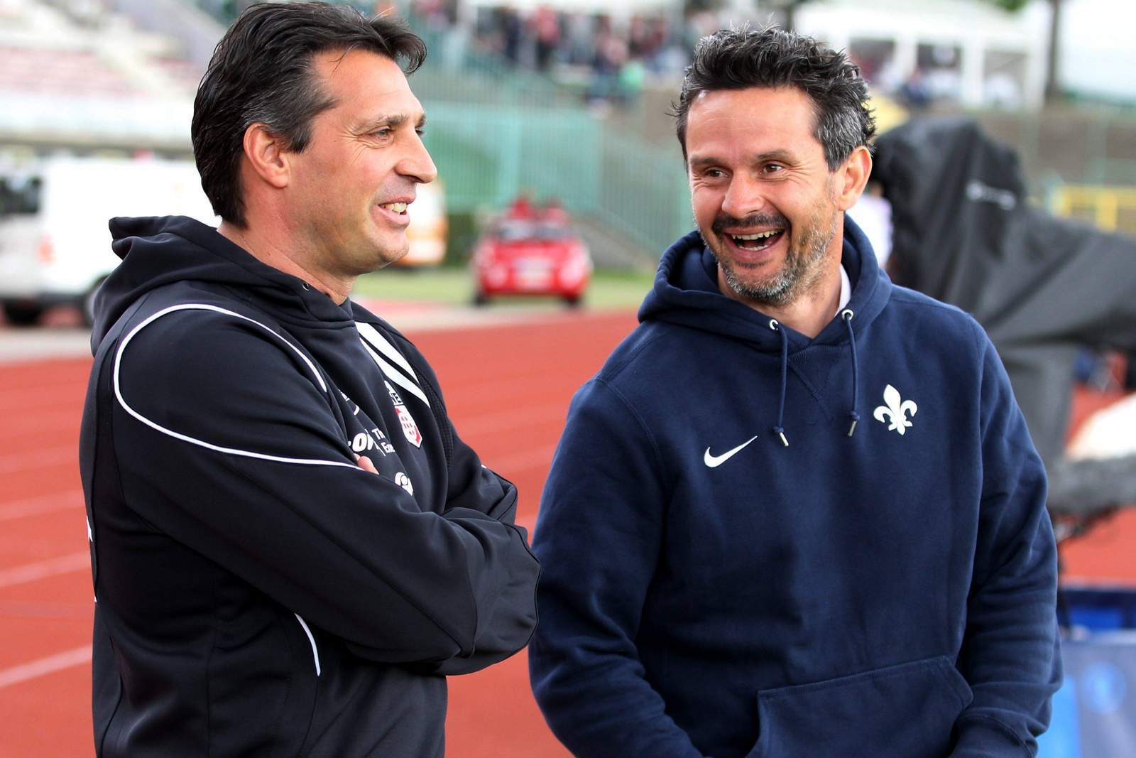 schwartz sandhausen schuster darmstadt 2. bundesliga Alois Schwartz und Dirk Schuster