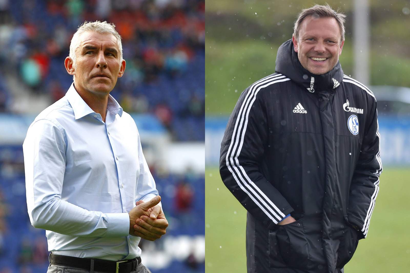 slomka breitenreiter bundesliga Mirko Slomka und Andre Breitenreiter