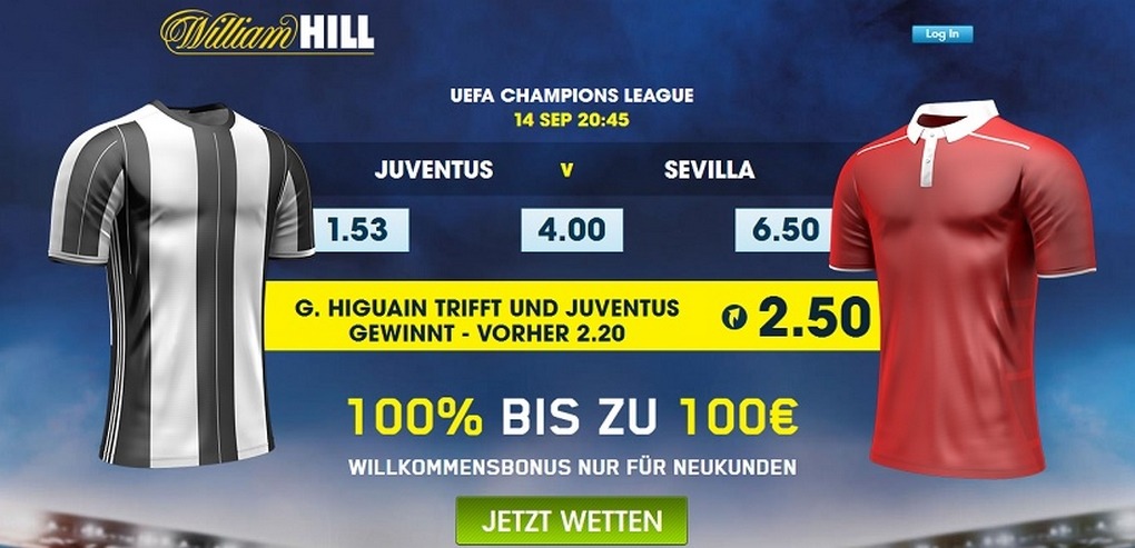 juventus sevilla quoten champions league Screenshot Quoten Juventus Sevilla
