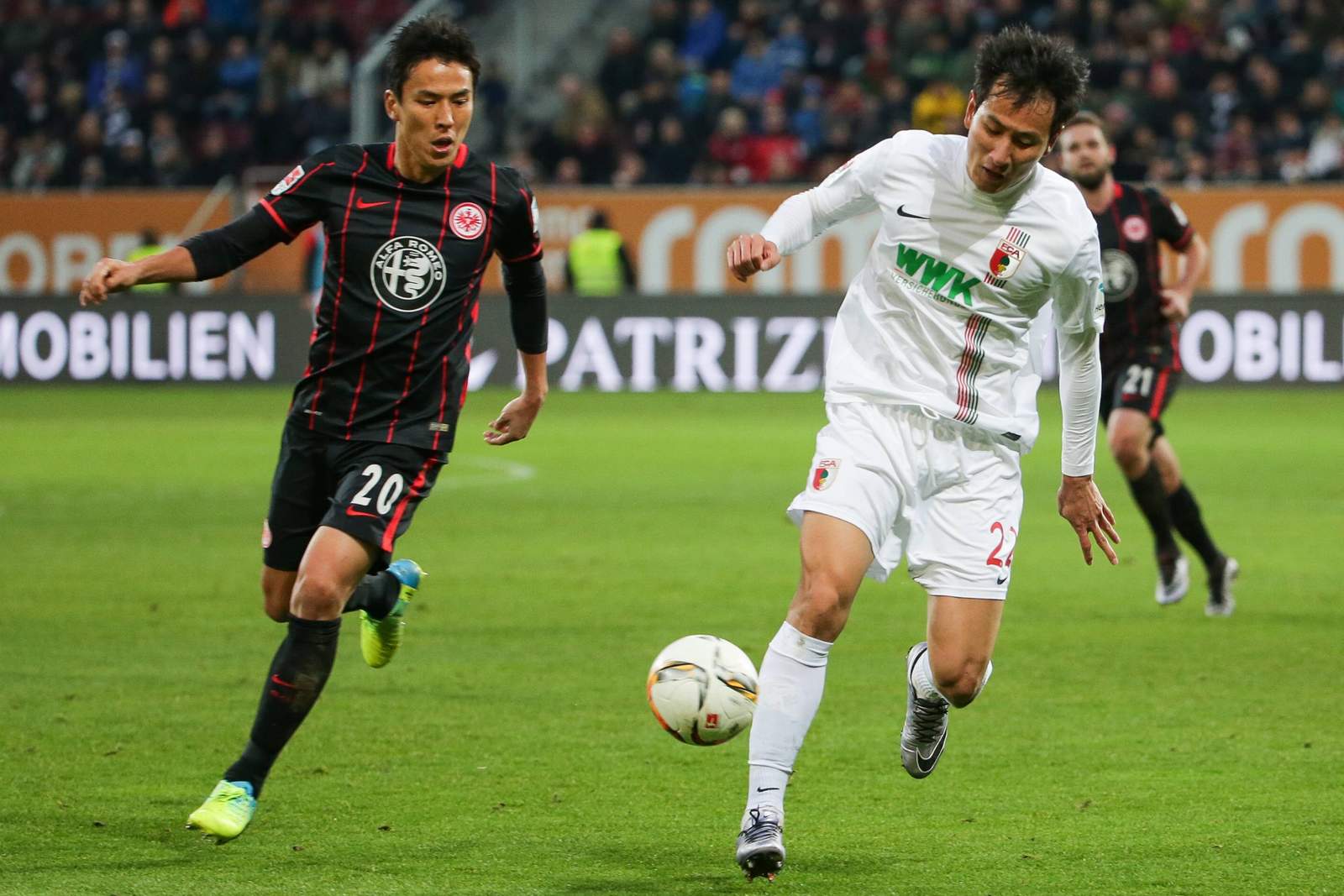 Kann Makoto Hasebe mit der Eintracht gegen den FCA seine Serie ausbauen? Jetzt auf Frankfurt gegen Augsburg wetten!