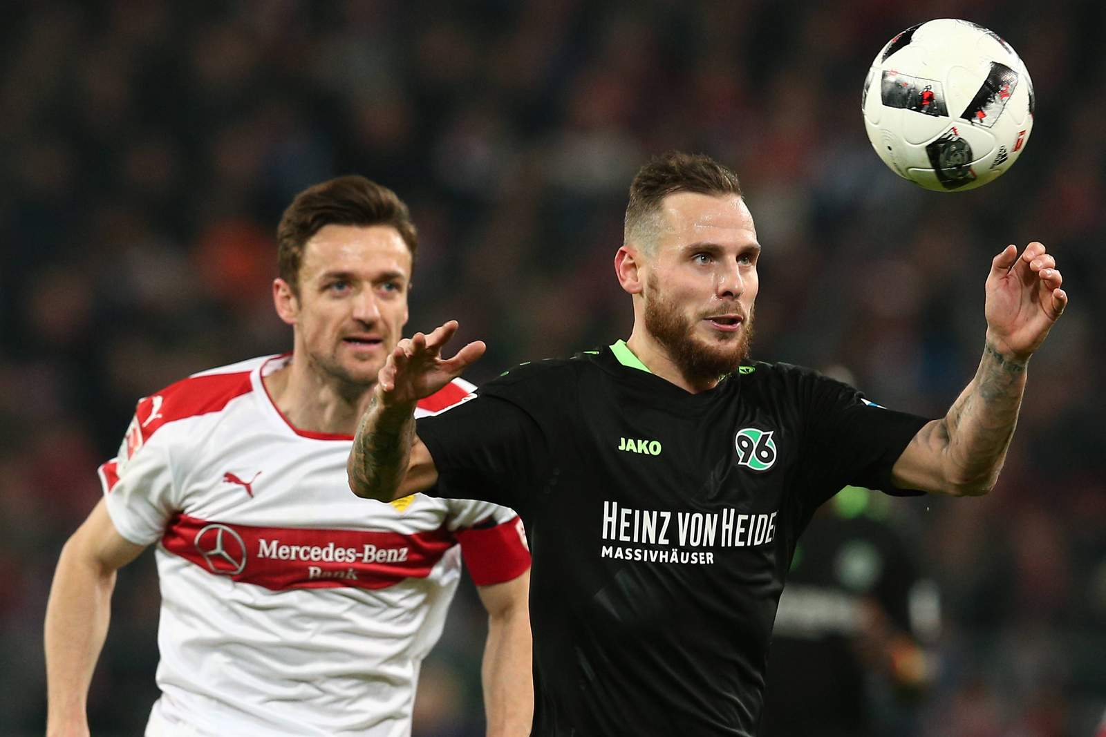 2. bundesliga, hannover 96, marvin bakalorz Marvin Bakalorz ist schneller als Christian Gentner