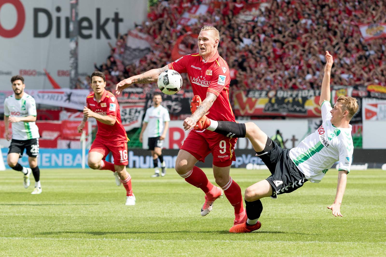 1 Fc Union Berlin Erleichterung Nach Befreiungsschlag