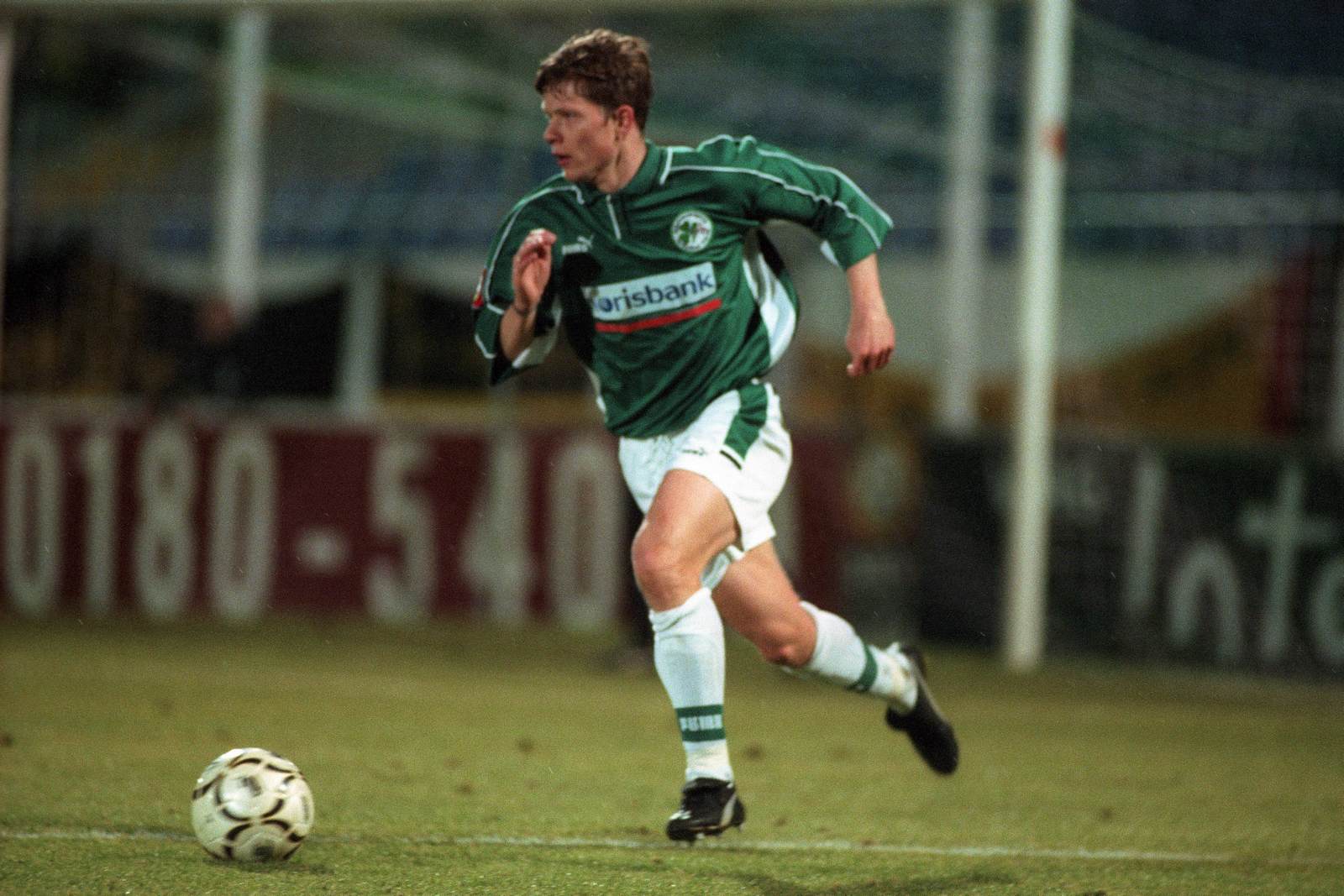daniel felgenhauer, 2. bundesliga, greuther fürth Daniel Felgenhauer am Ball für die SpVgg Greuther Fürth