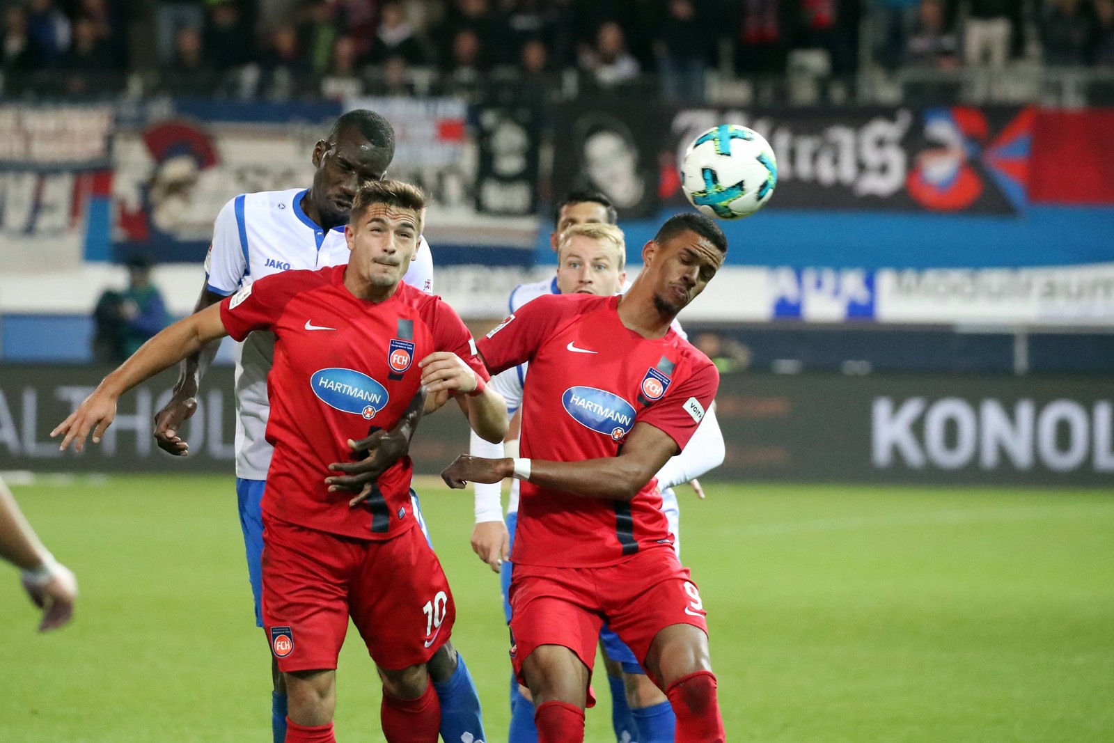 2. Bundesliga Glatzel Dovedan Heidenheim Neuzugänge Robert Glatzel und Nikola Dovedan im Einsatz