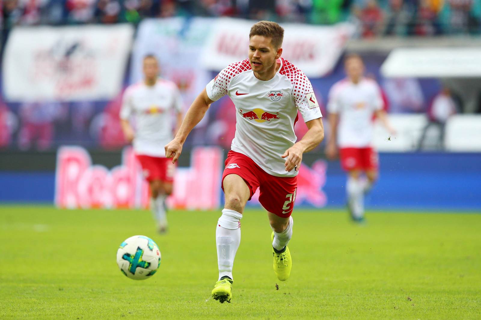 kaiser leipzig bundesliga Dominik Kaiser bei einem Spiel von RB Leipzig in der Bundesliga