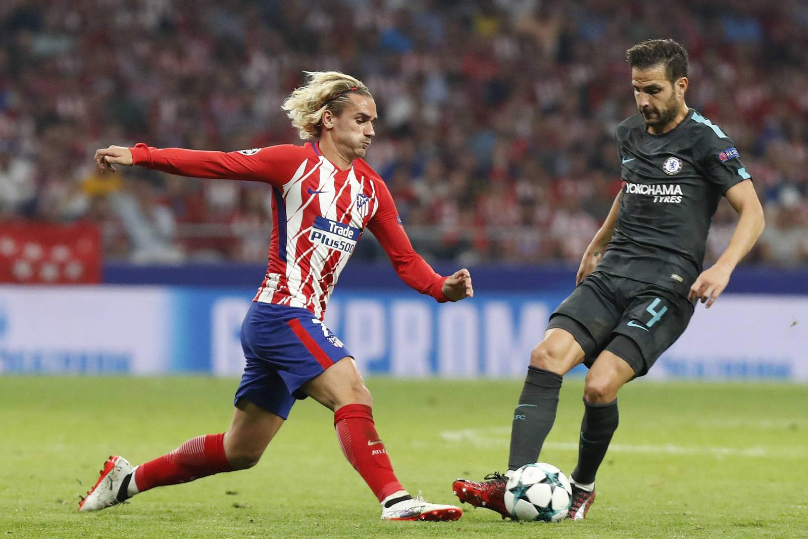 griezmann atletico fabregas chelsea champions league Setzt sich Griezmann gegen Fabregas durch? Unser Tipp: Chelsea gewinnt gegen Atletico