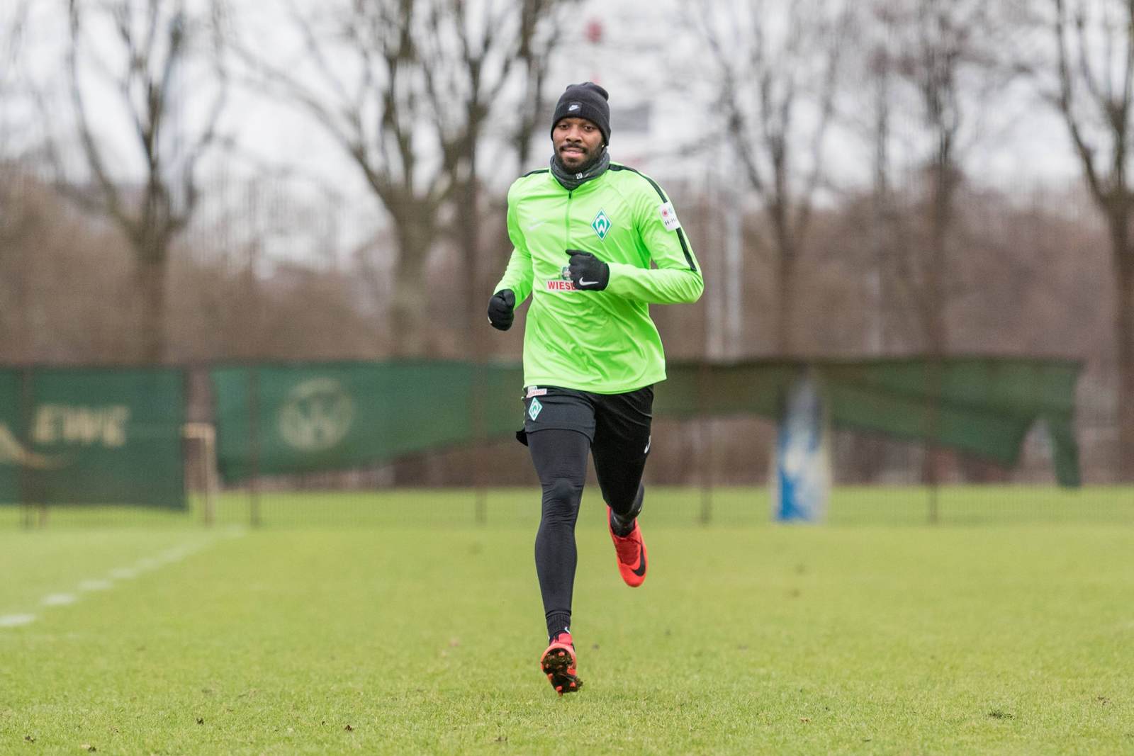 ulisses garcia, werder bremen, training Ulisses Garcia im Training