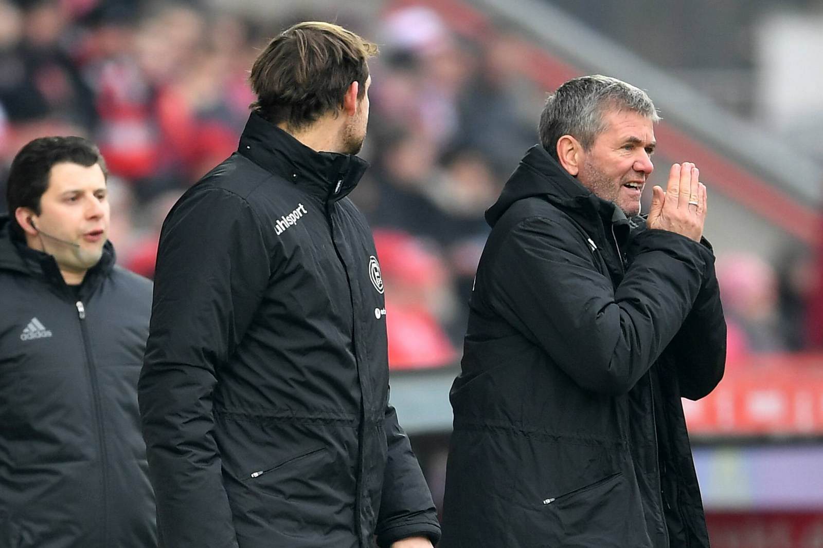 friedhelm funkel, fortuna düsseldorf, 2. bundesliga Friedhelm Funkel an der Seitenlinie beim Spiel Union Berlin gegen Fortuna Düsseldorf