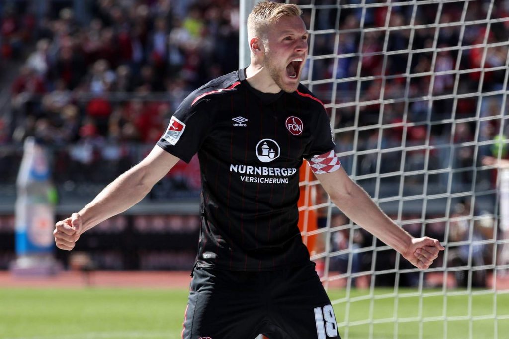 1. FC Nürnberg Hanno Behrens ist Spieler des 33. Spieltags