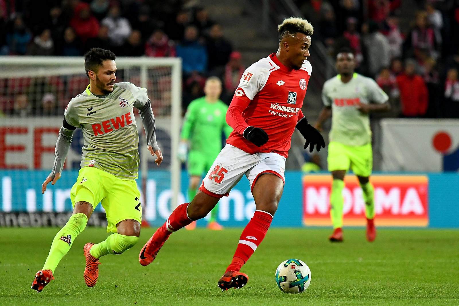 leonardo bittencourt, philippe gbamin, mainz, köln, bundesliga Leonardo Bittencourt gegen Philippe Gbamin. Jetzt auf Köln gegen Mainz wetten