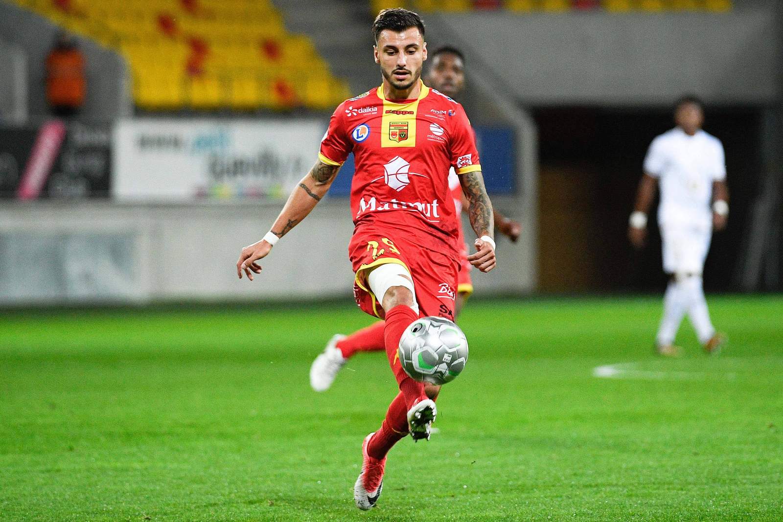 clauss quevilly ligue 2 Jonathan Clauss von US Quevilly bei Spiel der Ligue 2