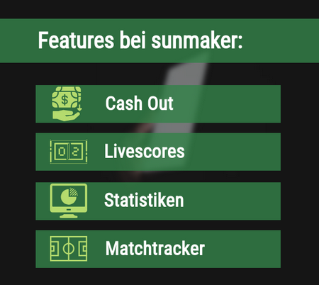 Features bei sunmaker