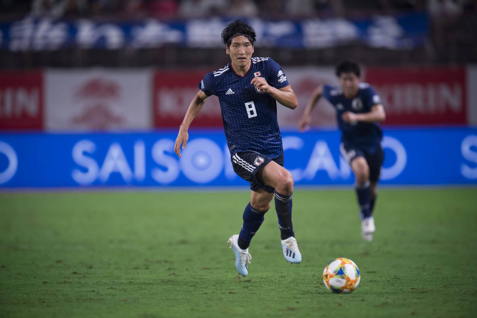 genki haraguchi, japan, länderspiele Genki Haraguchi im japanischen Trikot