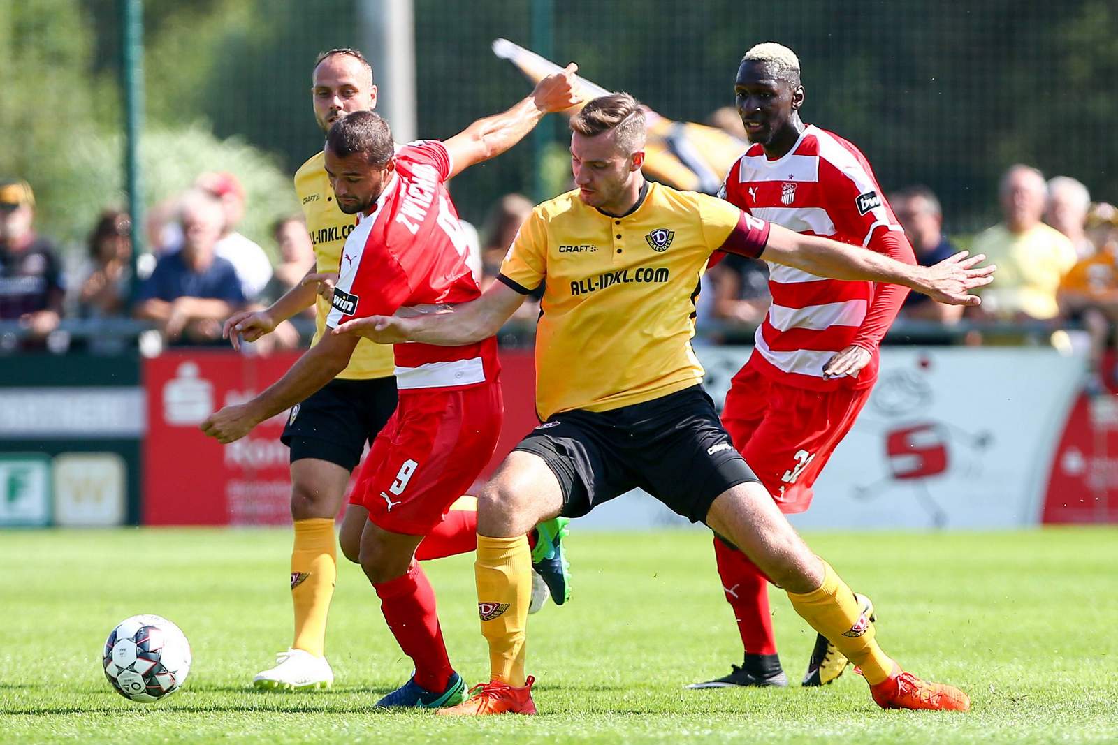 2. Liga Dynamo Dresden, Florian Ballas Florian Ballas im Testspiel gegen den FSV Zwickau