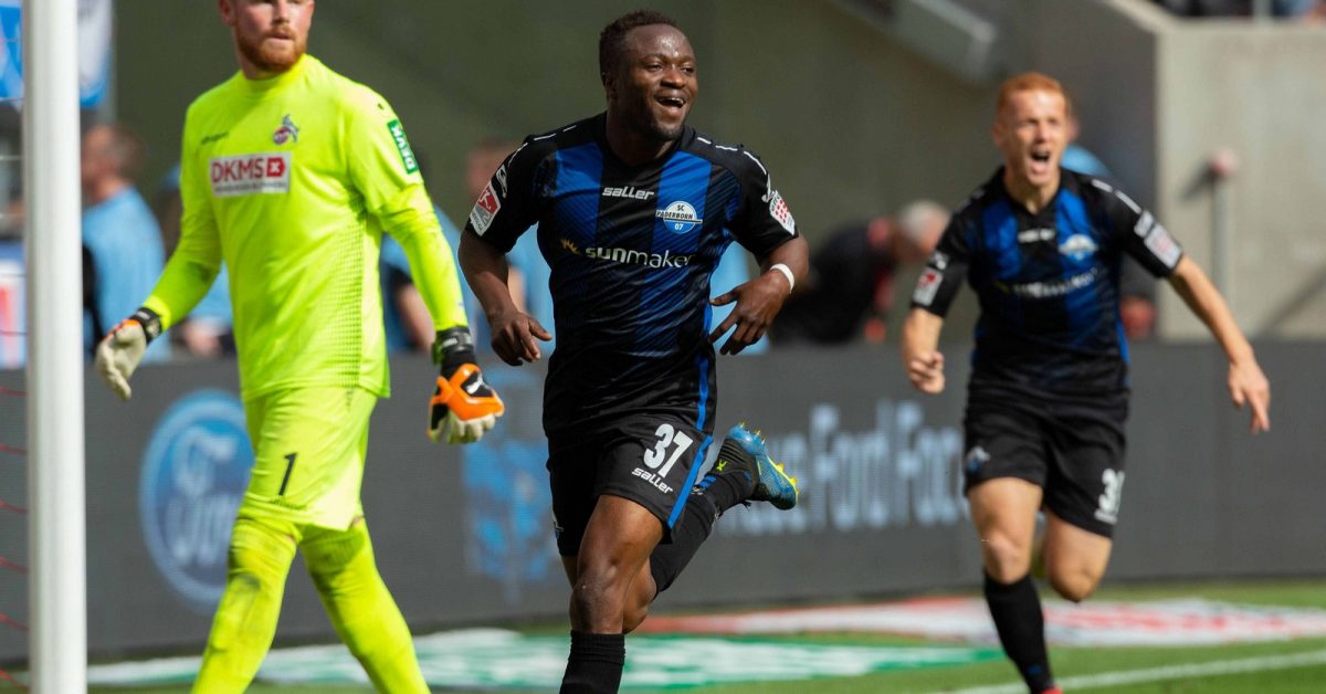 SC Paderborn Bernard Tekpetey lässt seine Zukunft offen
