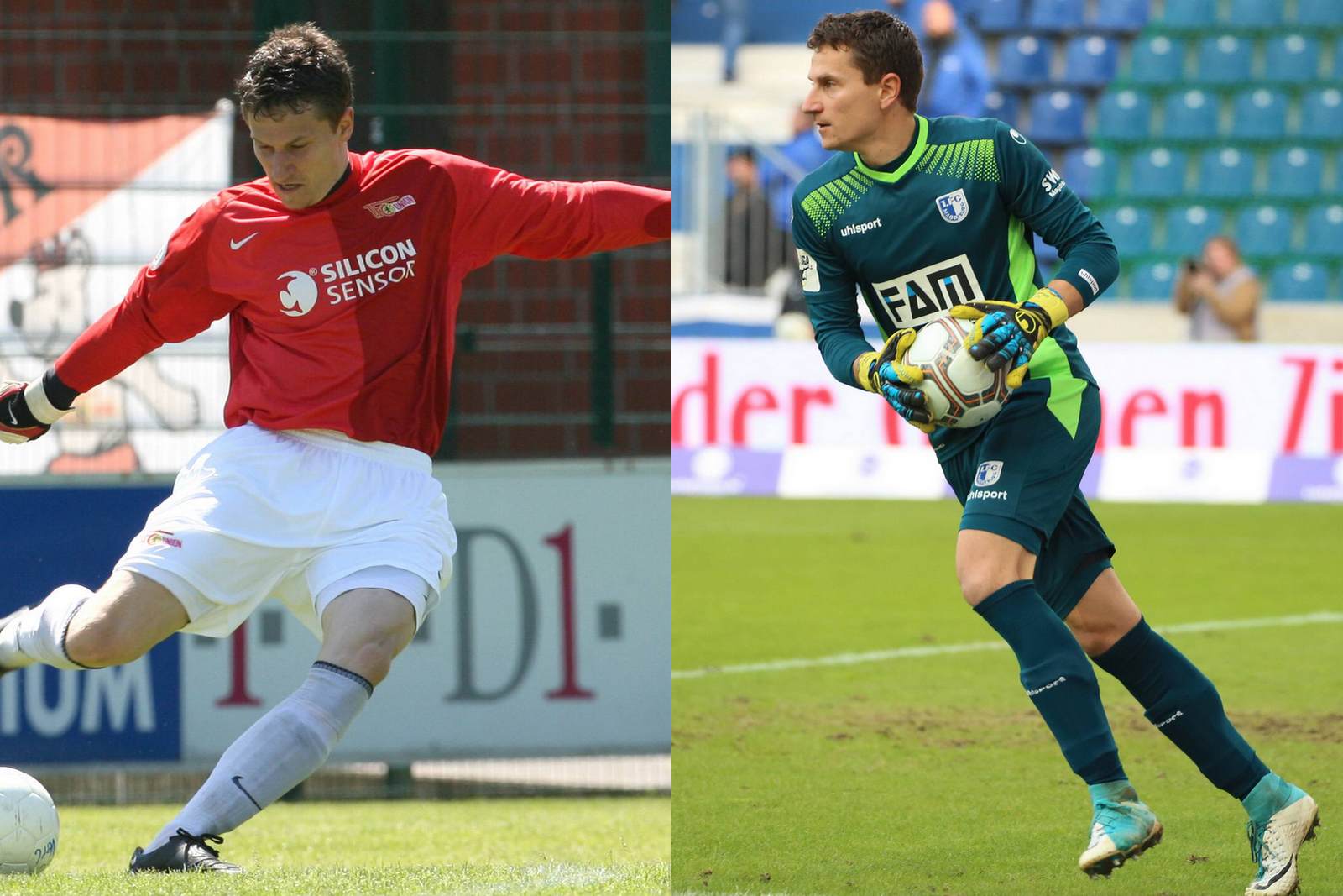 jan glinker, union berlin, 1 fc magdeburg, 2. bundesliga Jan GLinker in Aktion für Union Berlin und den 1. FC Magdeburg