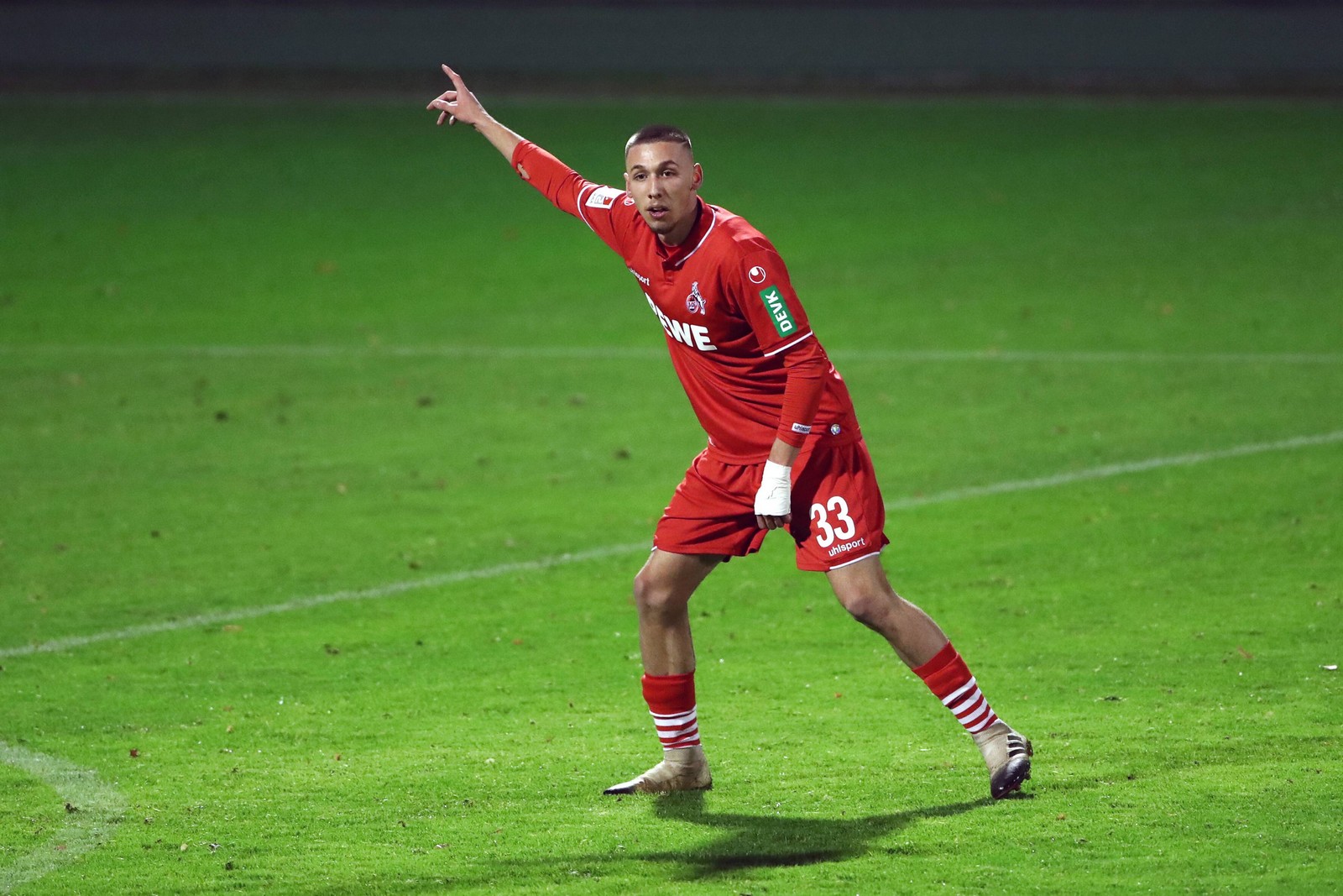 2. bundesliga, 1. fc köln, darko churlinov Darko Churlinov im Testspiel gegen Groningen.