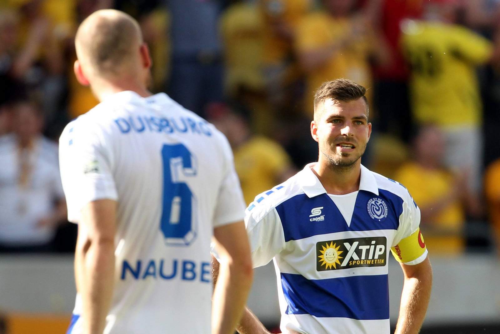Gerrit Nauber, Kevin Wolze, MSV Duisburg, 2. Bundesliga Gerrit Nauber, Kevin Wolze
