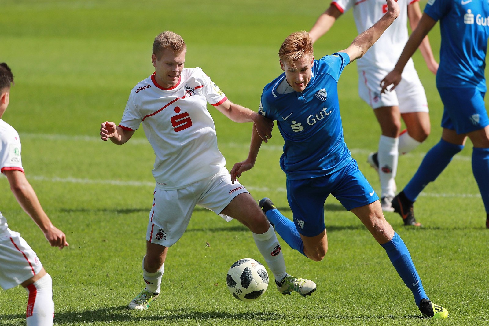 2. bundesliga, vfl bochum, jan wellers Jan Wellers (r.) im Einsatz für Bochums U19.