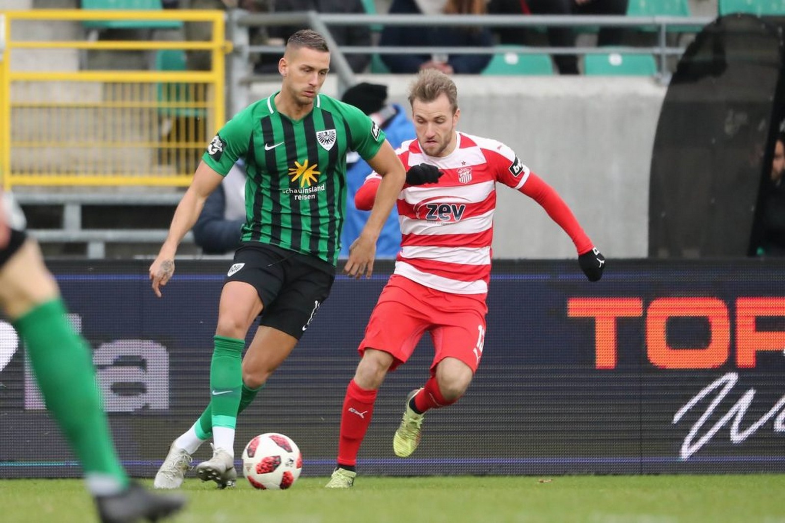 2. bundesliga, erzgebirge aue, René klingenburg René Klingenburg (l.)