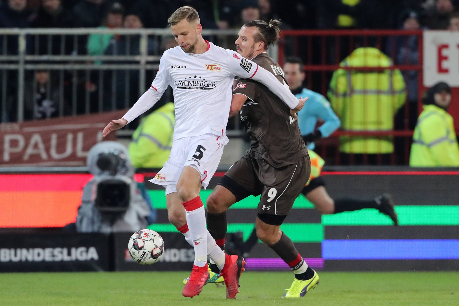 2. bundesliga, union berlin, marvin friedrich Marvin Friedrich (l.) gegen Alex Meier.