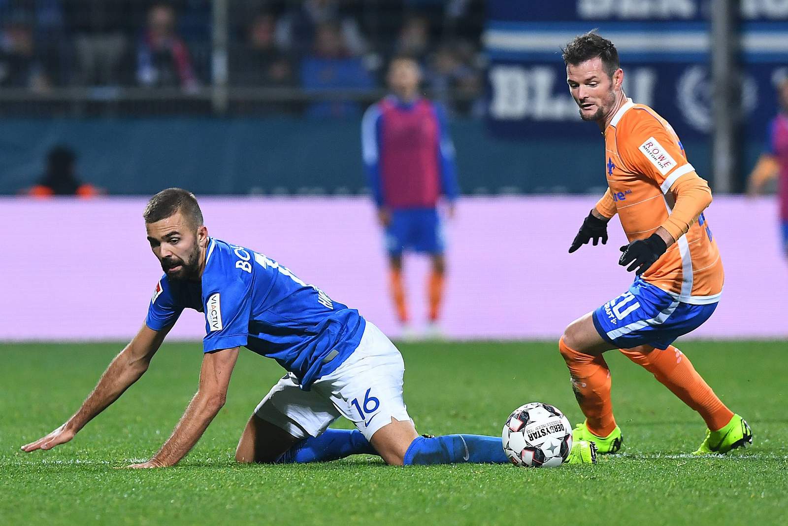 Lukas Hinterseer, Marcel Heller, VfL Bochum, 2. Bundesliga Lukas Hinterseer, Marcel Heller