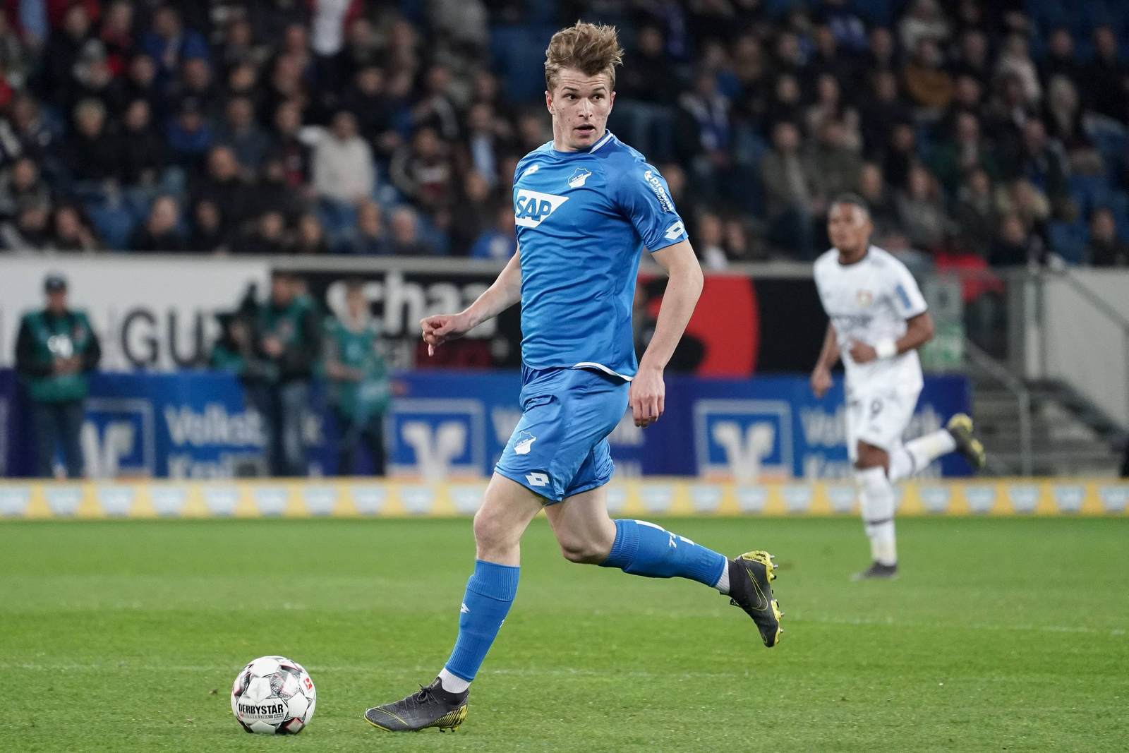 david otto, tsg hoffenheim, bundesliga David Otto am Ball für die TSG Hoffenheim