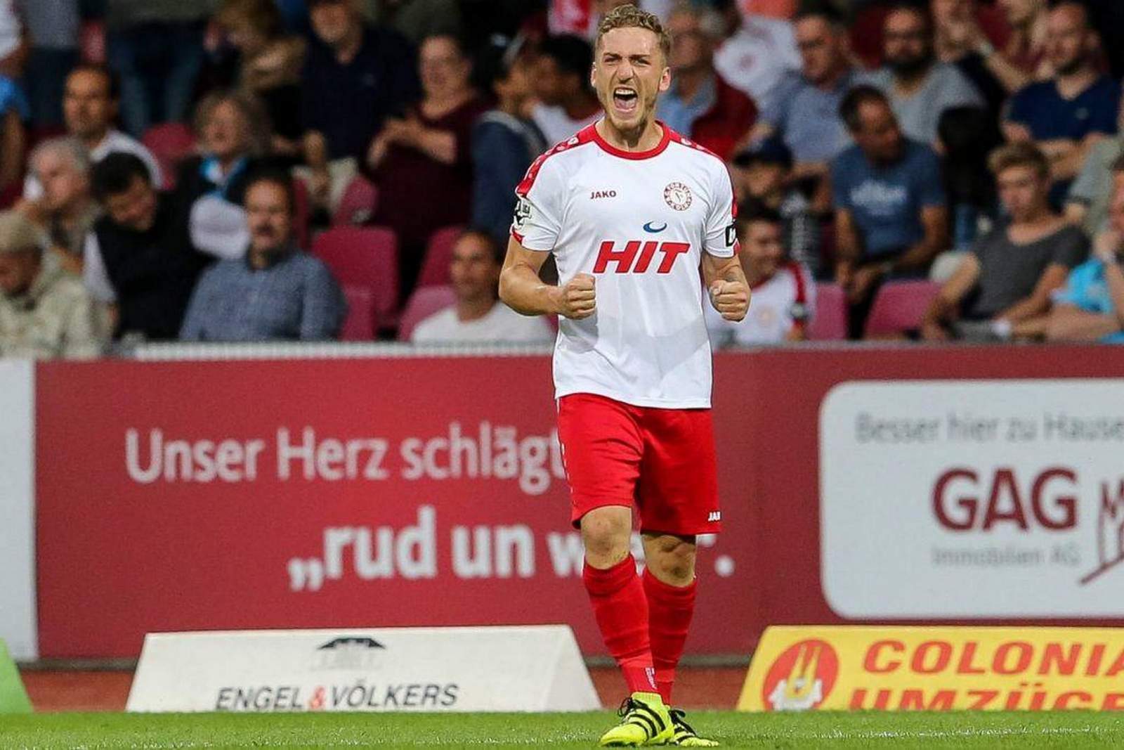 Robin Scheu, Fortuna Köln, 3. liga Robin Scheu im Trikot von Fortuna Köln