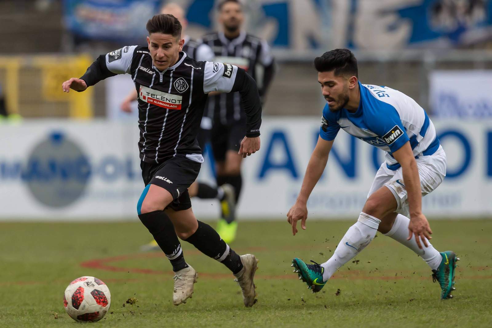 3. liga vfr aalen, nicolas sessa Nicolas Sessa gegen Meppens Hassan Amin.