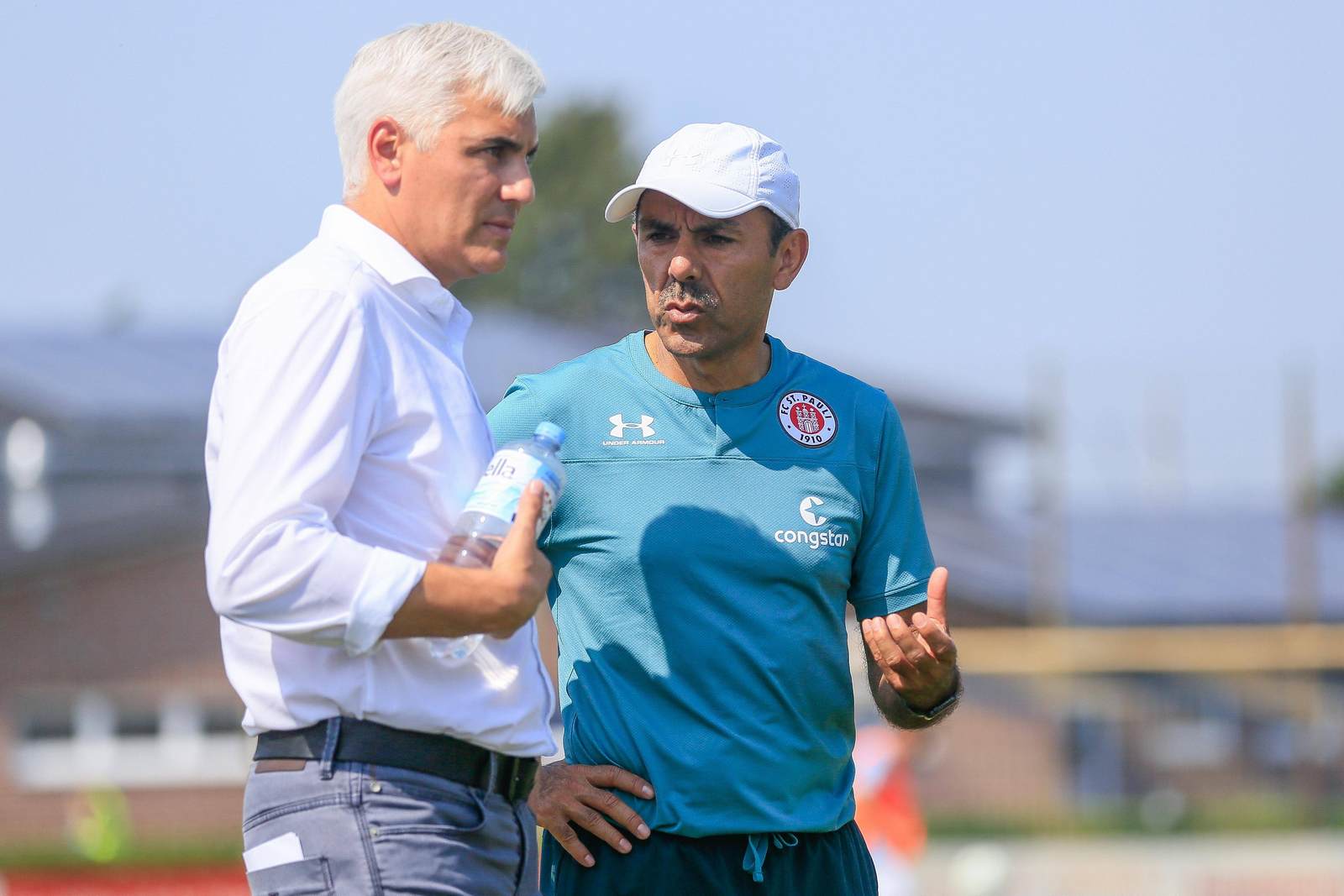 Jos Luhukay, Andreas Bornemann, 2. Bundesliga Jos Luhukay und Andreas Bornemann