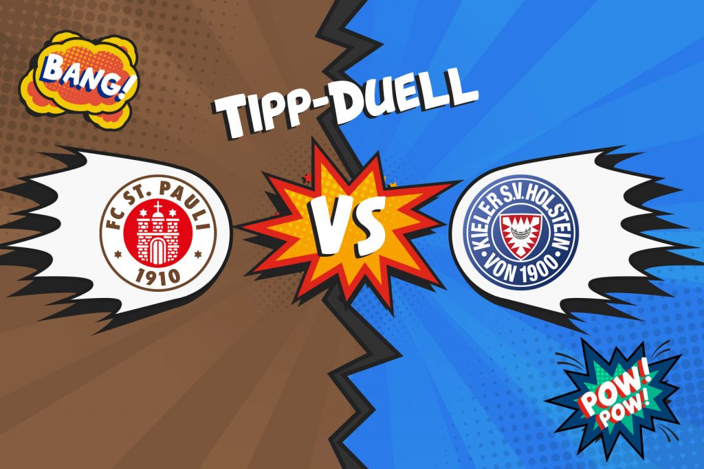 TippDuell für Fans FC St. Pauli gegen Holstein Kiel