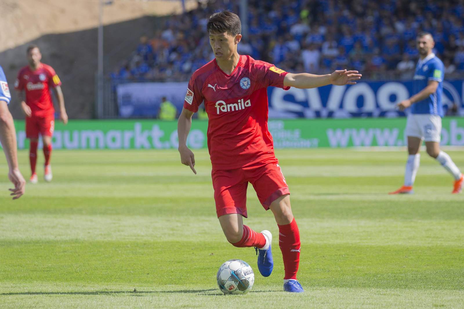 Jae-Sung Lee, Holstein Kiel, 2. Bundesliga Jae-Sung Lee von Holstein Kiel
