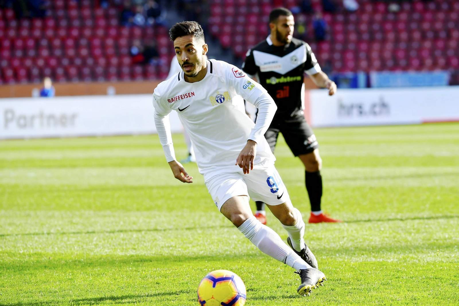 fc zuerich, salim khelifi Salim Khelifi gegen Lugano.