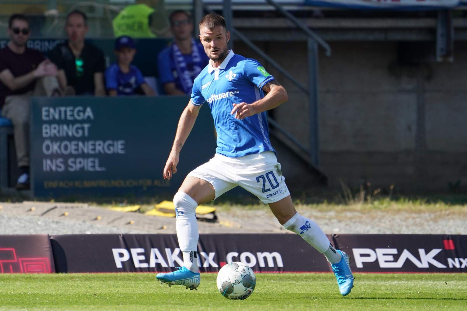 2. bundesliga, darmstadt 98, marcel heller Marcel Heller gegen Nürnberg.