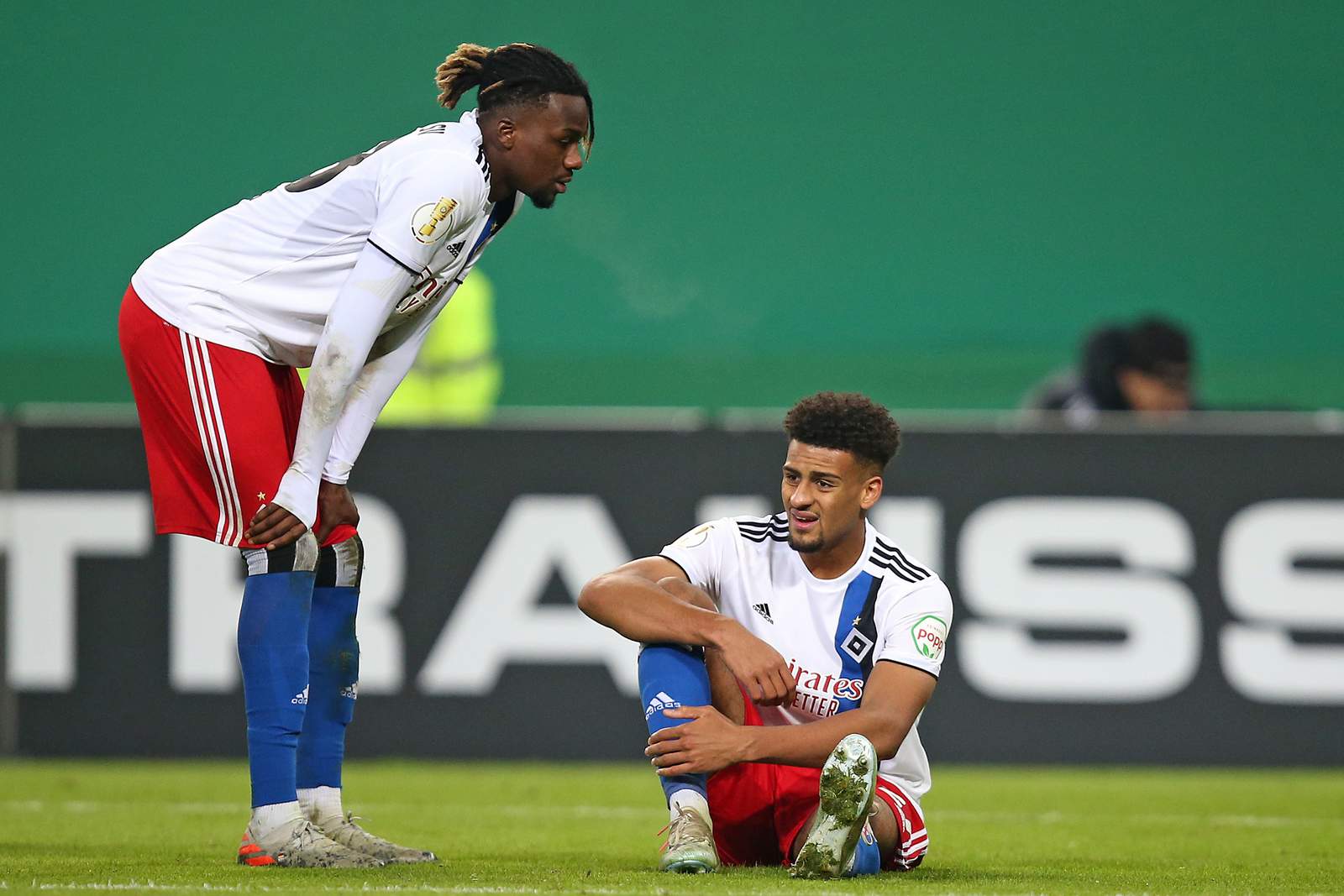 jung vagnoman hsv dfb-pokal Jung und Vagnoman beim Pokalspiel gegen Stuttgart
