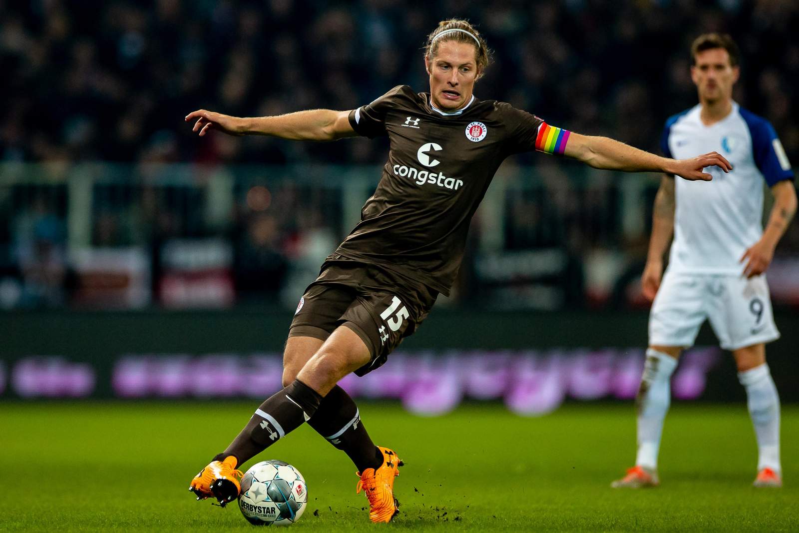 daniel buballa, fc st pauli, 2. bundesliga Daniel Buballa beim FC St. Pauli