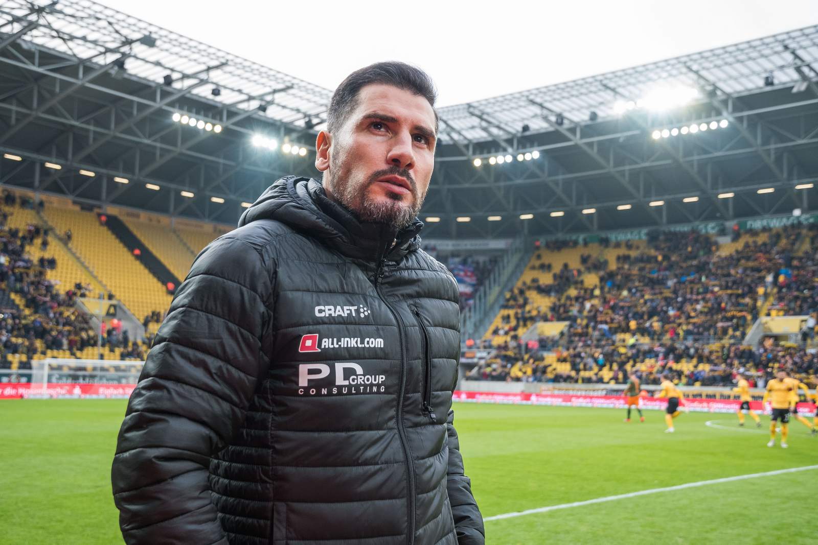 2. bundesliga, dynamo dresden, cristian fiel Cristian Fiel vor dem Heimspiel gegen Kiel.