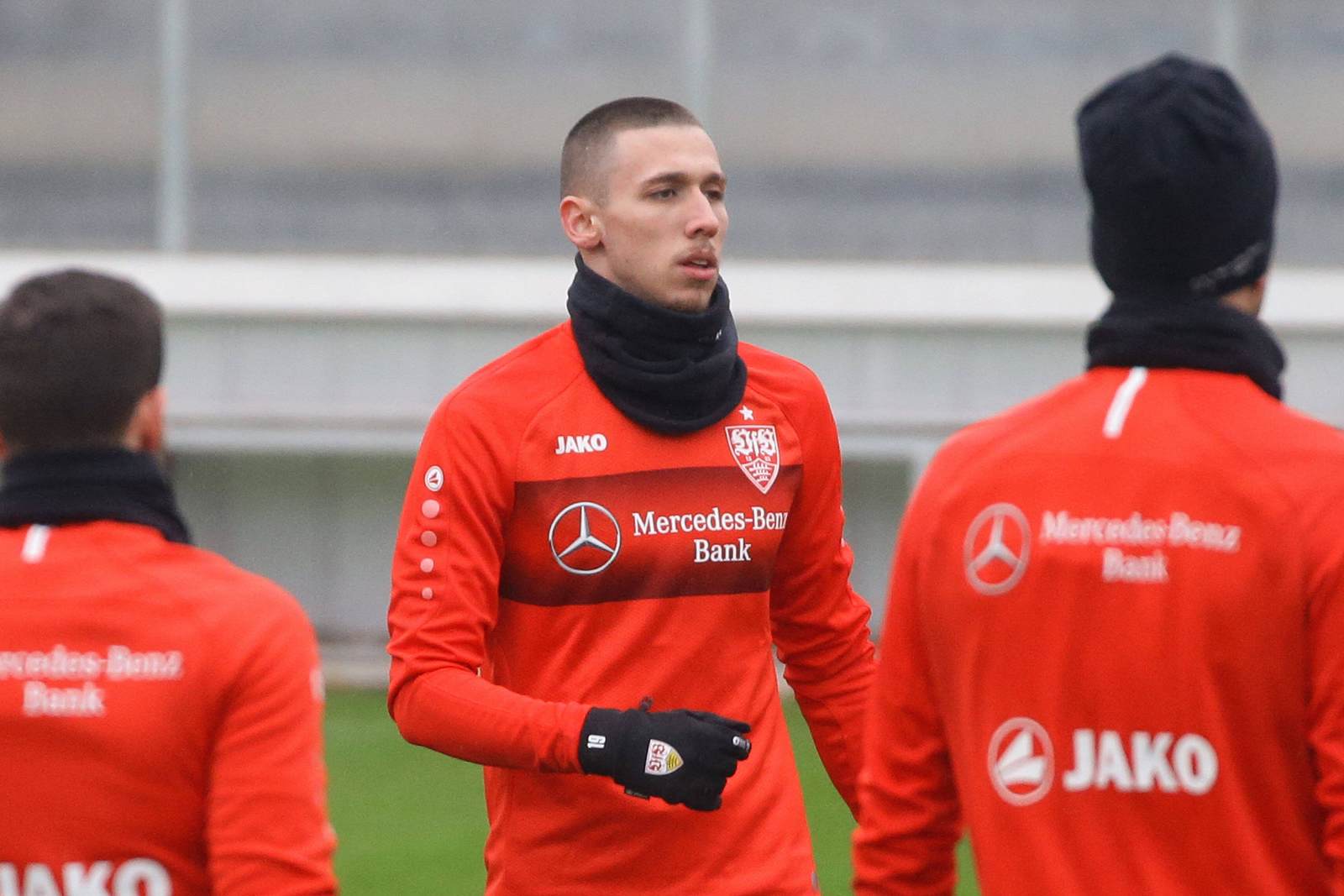 Darko Churlinov im Training des VfB Stuttgart
