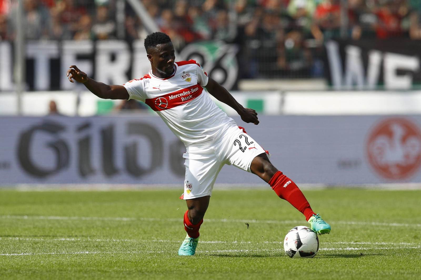 ebenezer ofori, vfb stuttgart, 2. bundesliga Ebenezer Ofori beim VfB Stuttgart