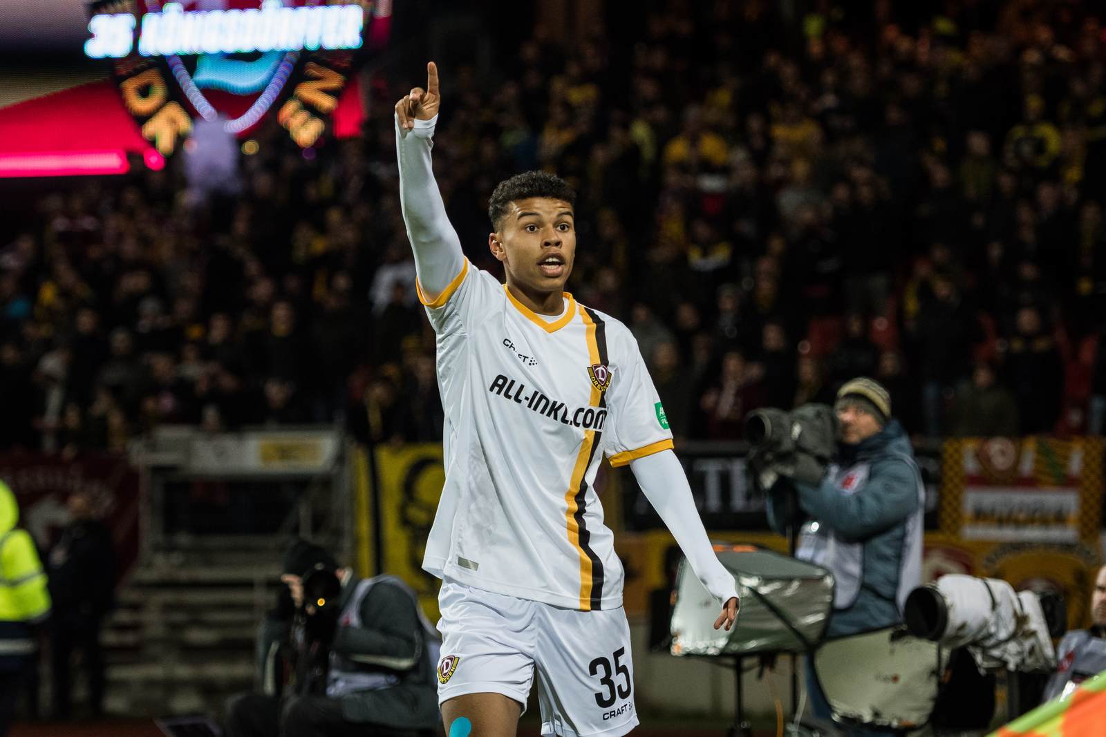 ransford königsdörffer, dynamo dresden, 2. bundesliga Ransford Königsdörffer bei der SG Dynamo Dresden