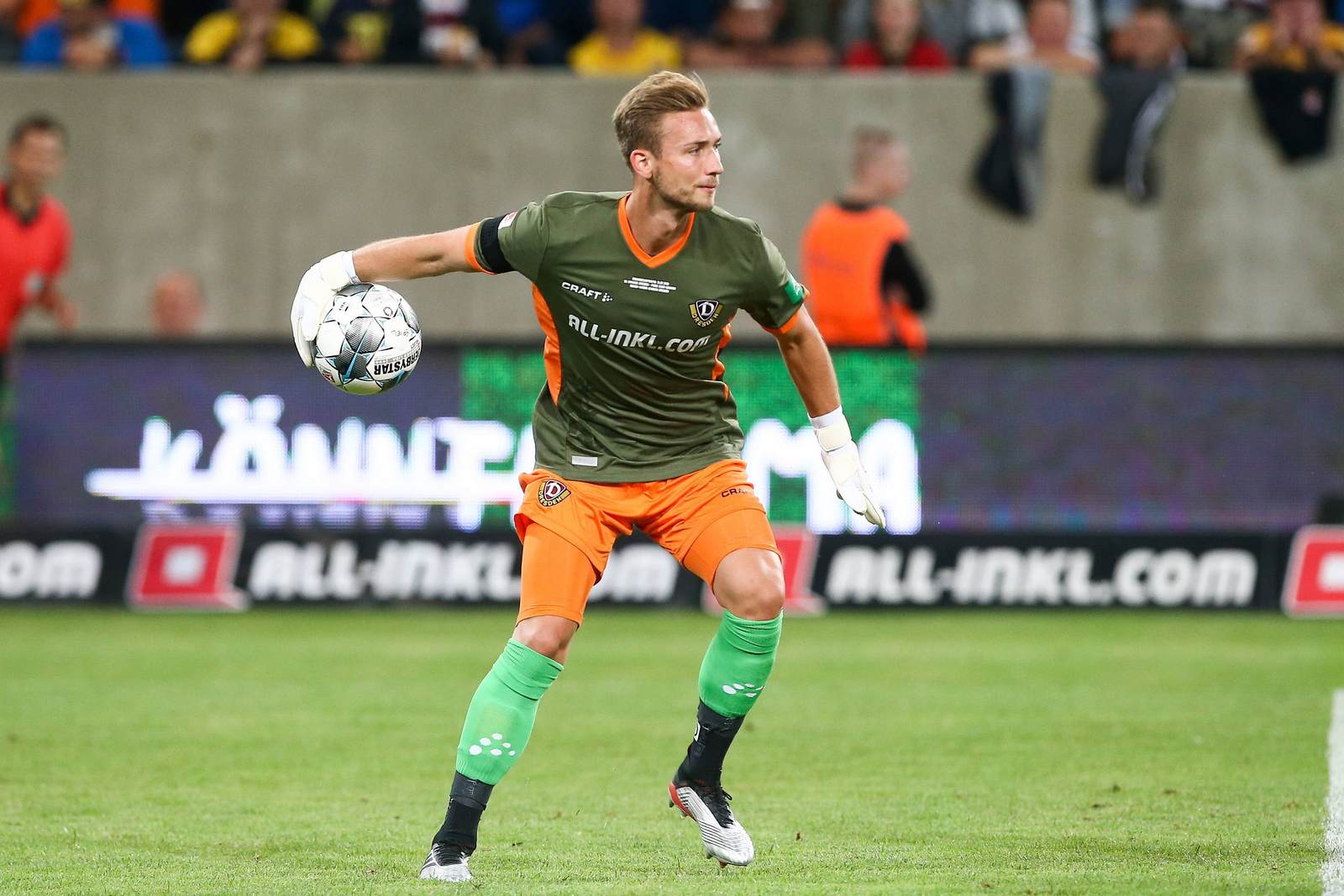 tim boss, dynamo dresden, 2. bundesliga Tim Boss bei der SG Dynamo Dresden