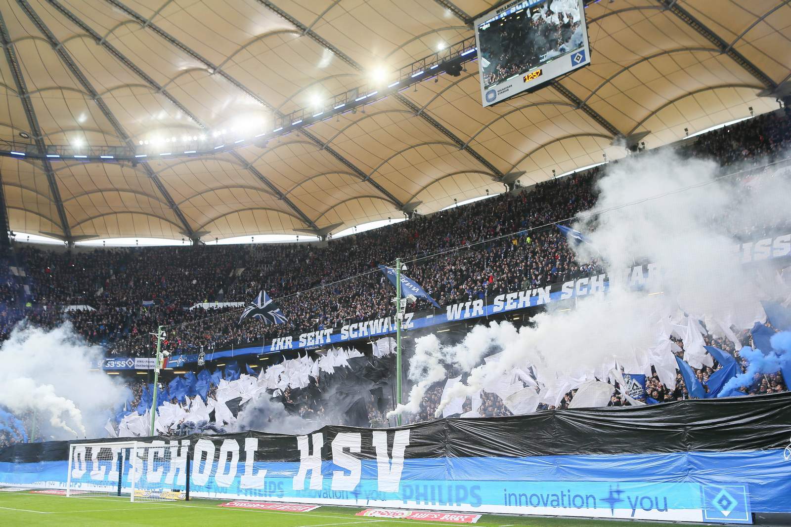 Pyroshow, HSV, Bundesliga Pyroshow beim HSV