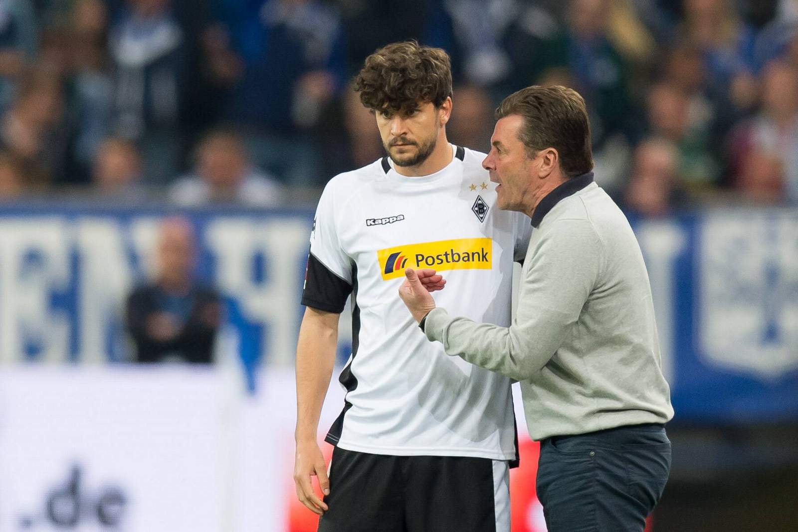 Tobias Strobl, Dieter Hecking, gladbach, Bundesliga Tobias Strobl und Dieter Hecking bei Borussia Mönchengladbach