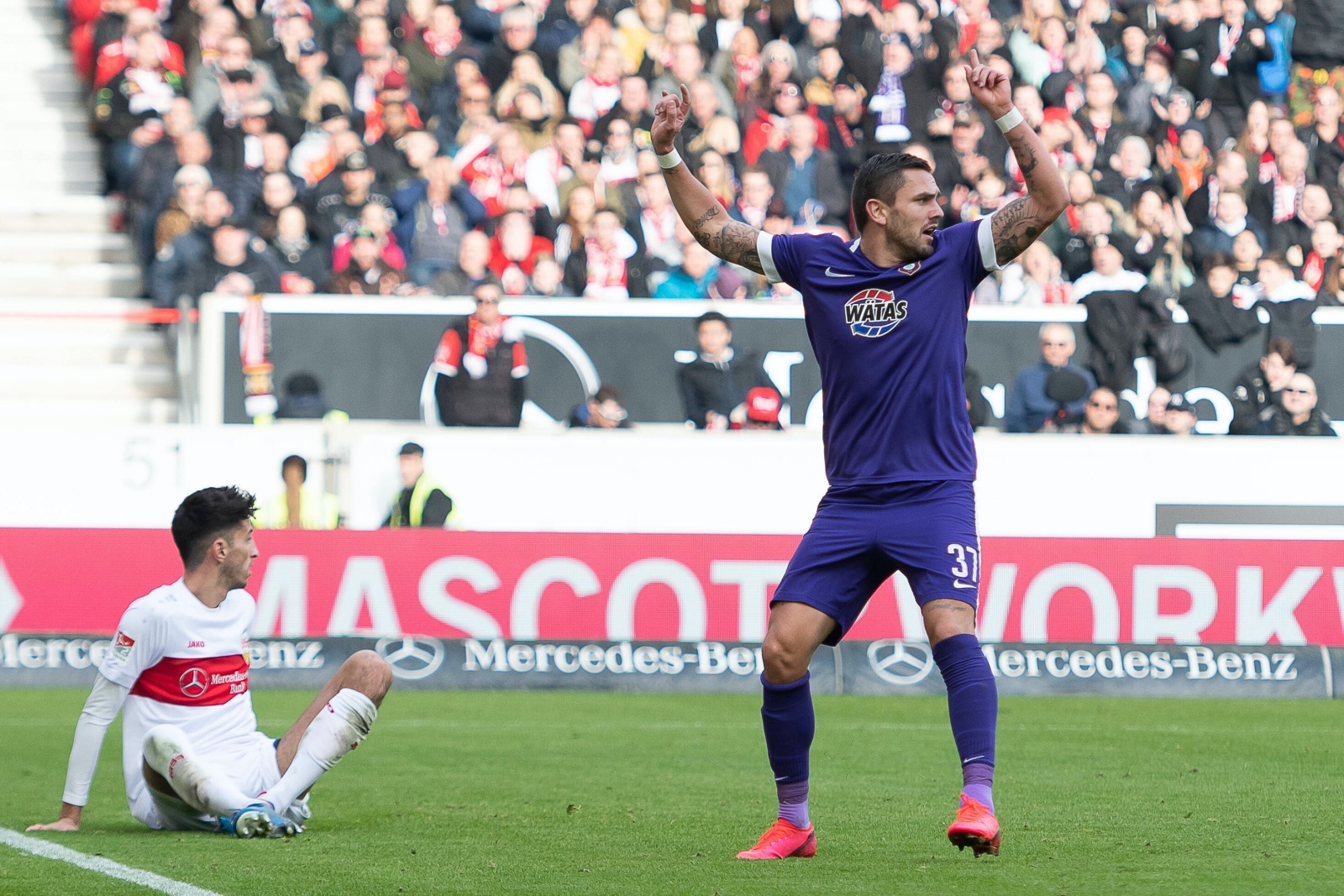 pascal testroet, Erzgebirge Aue, 2. bundesliga Pascal Testroet beim FC Erzgebirge Aue